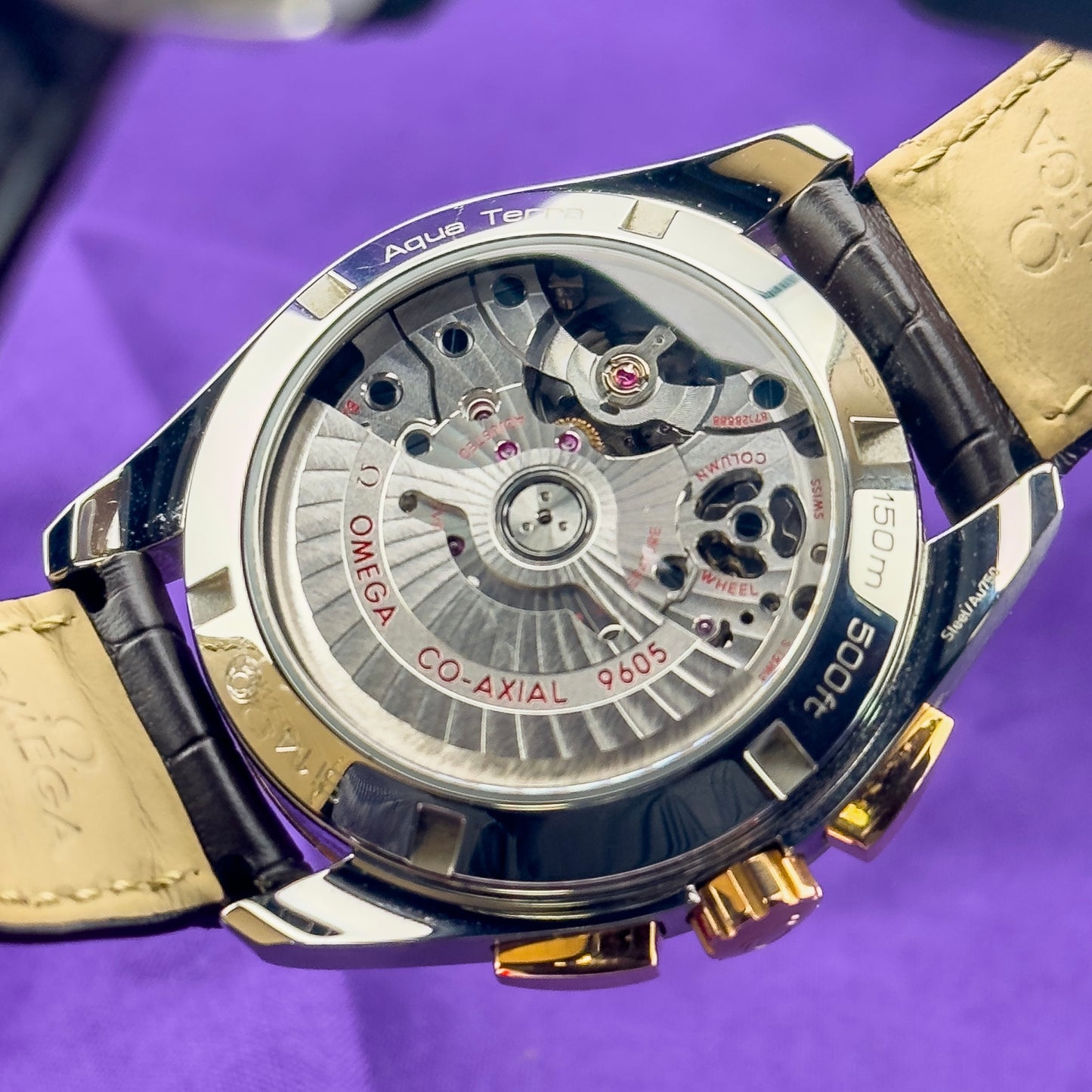 Omega Seamaster Aqua Terra 18k Rose Gold