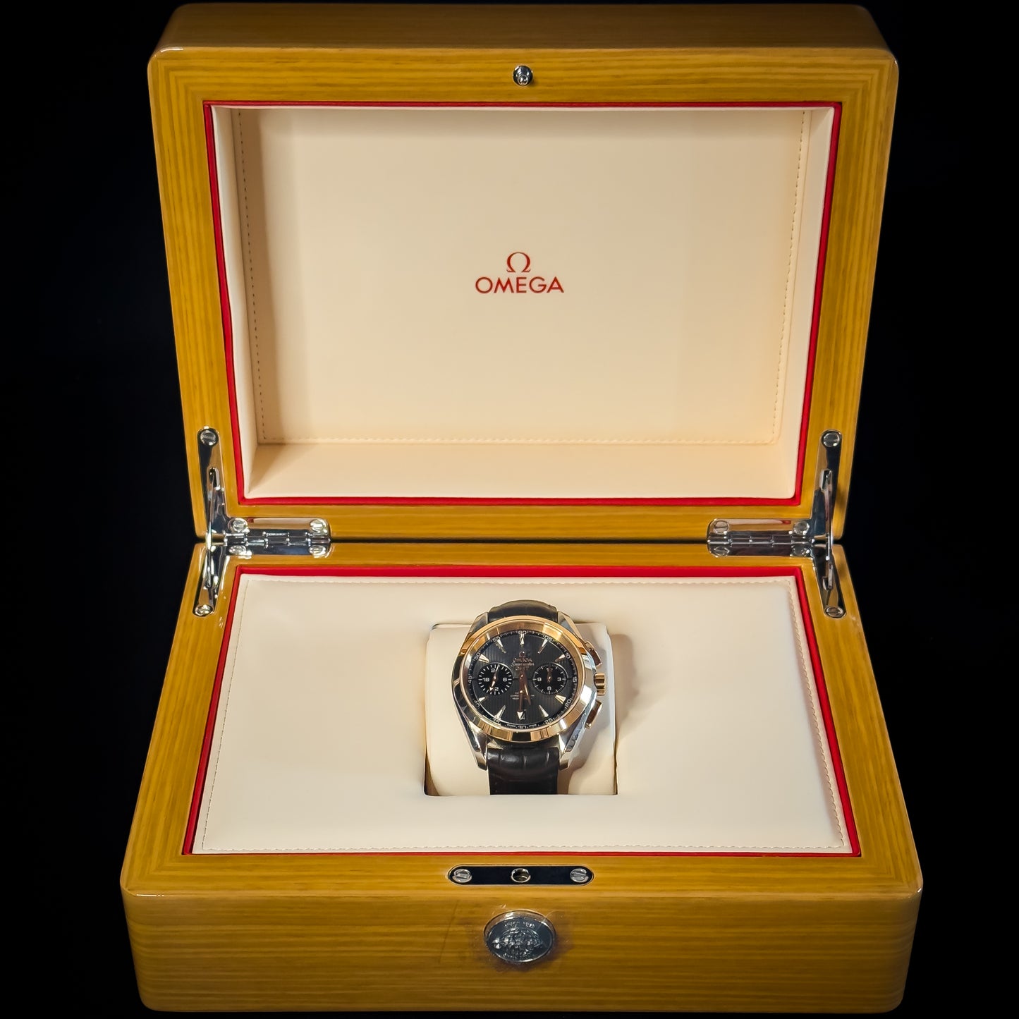 Omega Seamaster Aqua Terra 18k Rose Gold