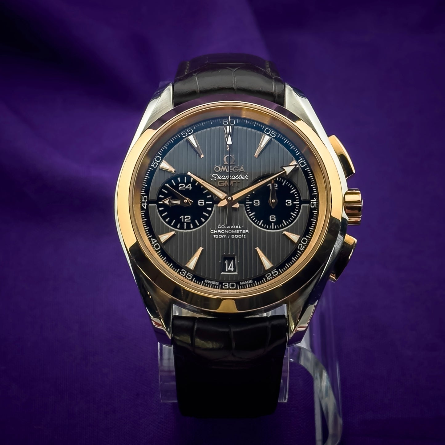 Omega Seamaster Aqua Terra 18k Rose Gold