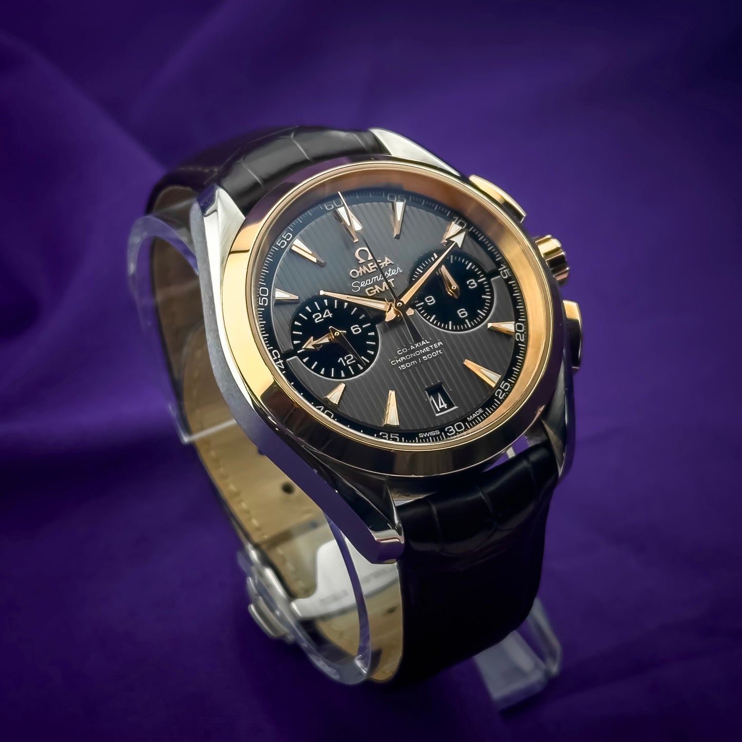 Omega Seamaster Aqua Terra 18k Rose Gold