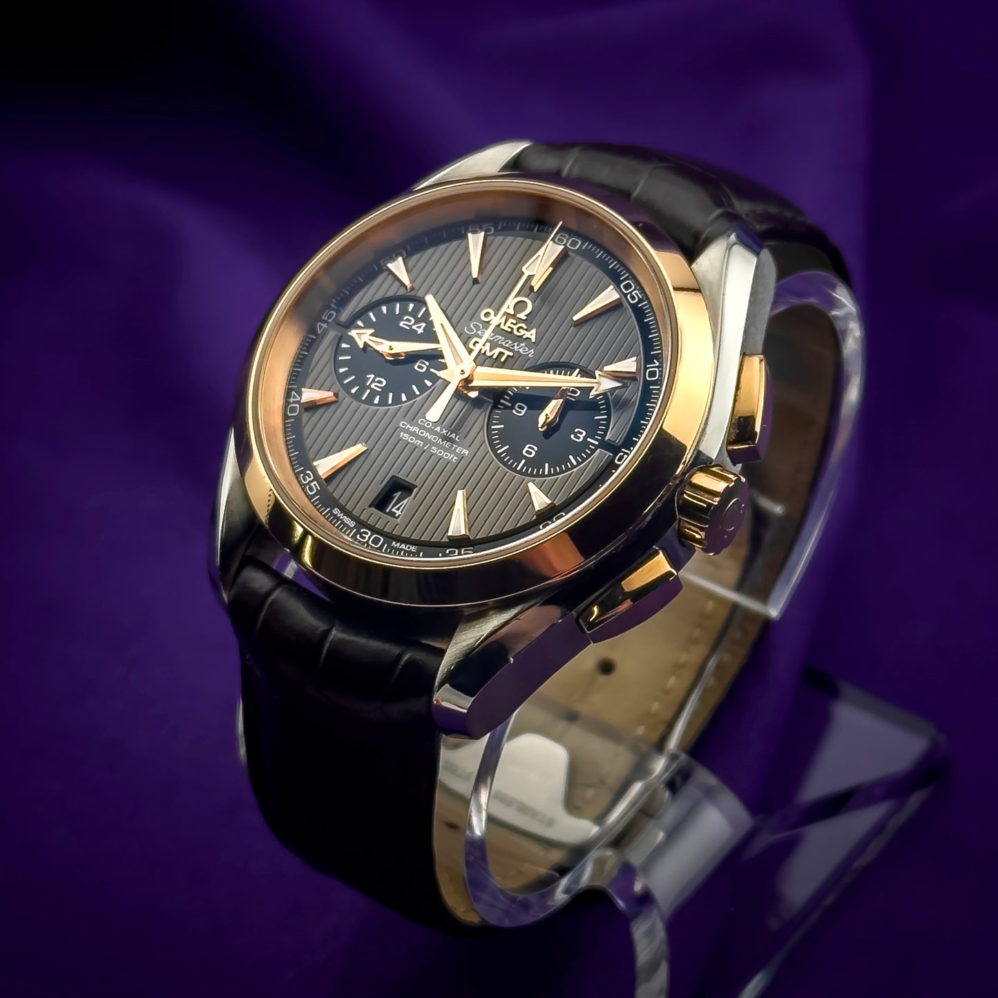 Omega Seamaster Aqua Terra 18k Rose Gold