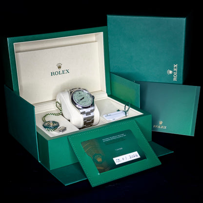 Rolex Oyster Perpetual 41mm | 134300| Pistachio