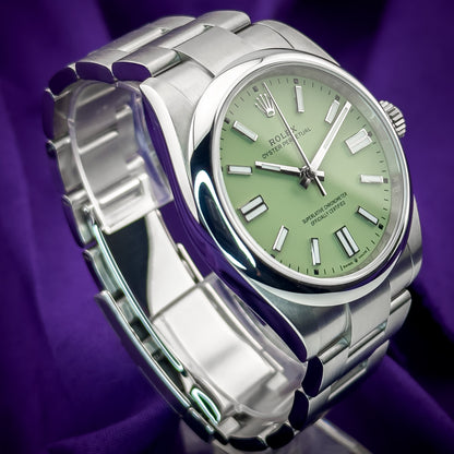 Rolex Oyster Perpetual 41mm | 134300| Pistachio
