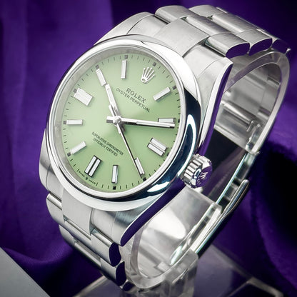 Rolex Oyster Perpetual 41mm | 134300| Pistachio
