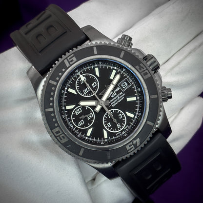 Breitling Superocean Chronograph M13341B7.BD11 Black PVD (Automatic) | Box & Papers