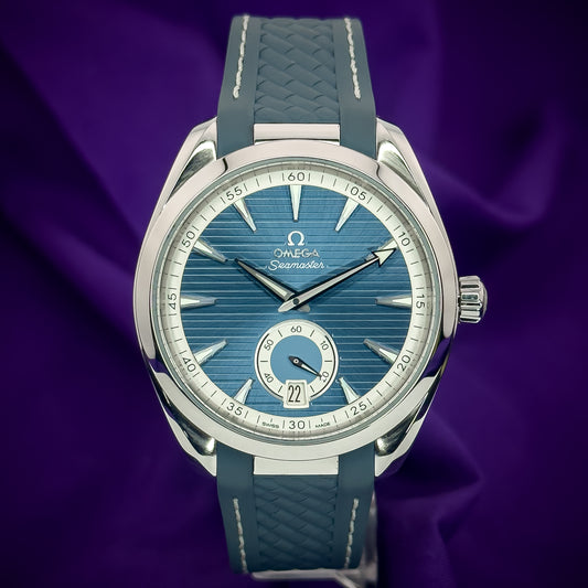 Omega Seamaster Aqua Terra 150M Small Seconds 41mm Blue Dial | Ref. 220.12.41.21.03.005