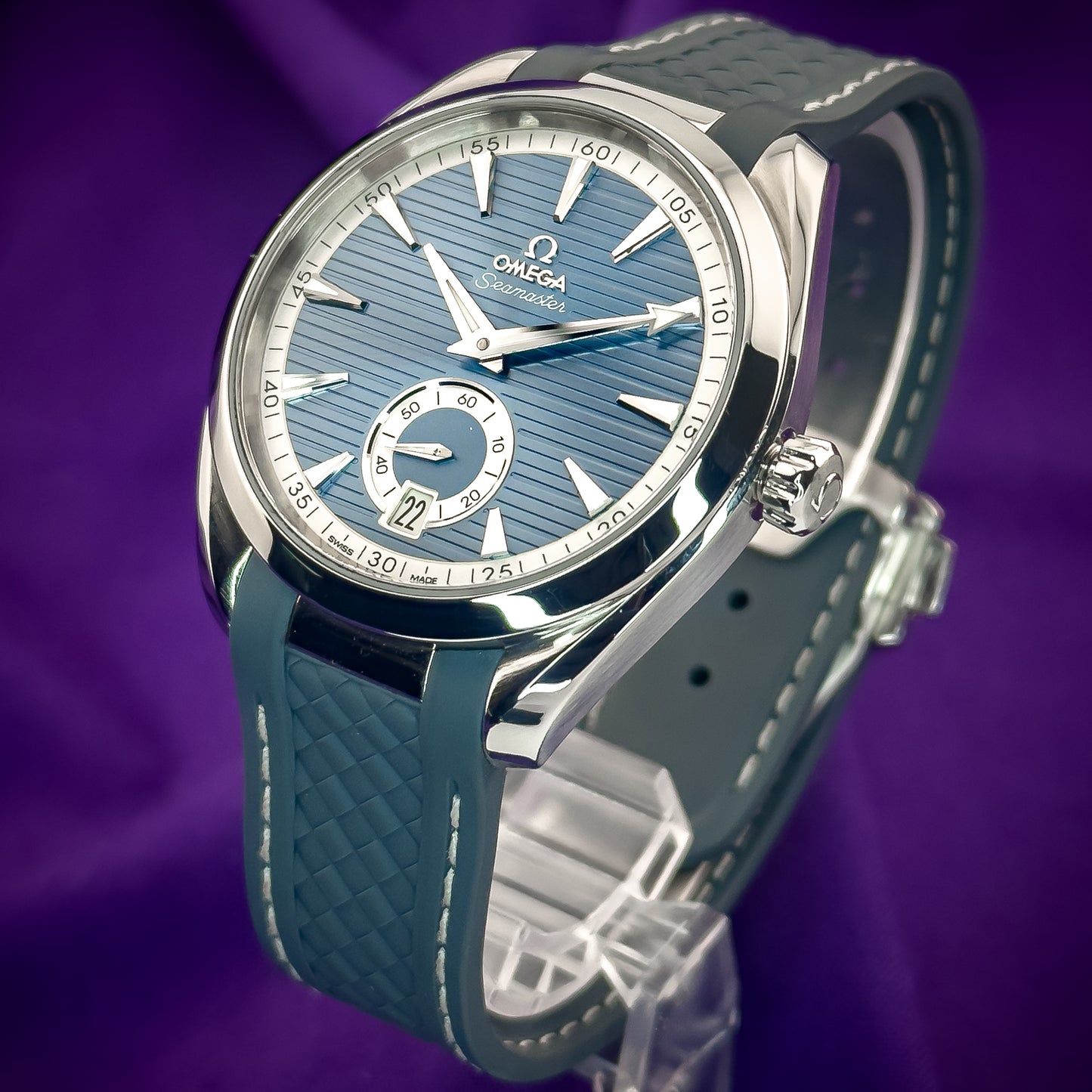 Omega Seamaster Aqua Terra 150M Small Seconds 41mm Blue Dial | Ref. 220.12.41.21.03.005