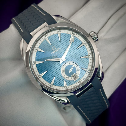 Omega Seamaster Aqua Terra 150M Small Seconds 41mm Blue Dial | Ref. 220.12.41.21.03.005