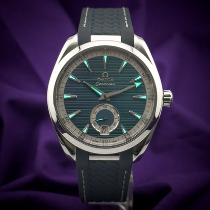 Omega Seamaster Aqua Terra 150M Small Seconds 41mm Blue Dial | Ref. 220.12.41.21.03.005